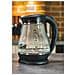 Bollitore Ad 1274 Standard, Plastica, Vetro, Nero / trasparente, 2200 W, Base Girevole A 360°, 1,7 L - Foto miniatura 9