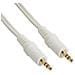 2.5m 3.5mm jack M / M 2.5m 3.5mm 3.5mm Bianco cavo audio - Foto miniatura 1