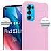Custodia Compatibile Con Oppo Find X3 Lite In Candy Rosa - Coperchio Protettivo In Silicone Tpu Flessibile - Foto miniatura 5