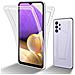 Custodia Compatibile Con Samsung Galaxy A33 5g In Transparente - 360° Full Body Copertura Protettiva - Protezione Anteriore E Posteriore, Protezione A Tutto Tondo Con Protezione Del Display - Foto miniatura 1