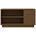 Mobile Porta Tv Miele 80x35x40,5 Cm In Legno Massello Di Pino - Foto miniatura 6