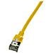 Logilink Slim U/ftp Cavo Di Rete Giallo 0,3 M Cat6a U/ftp [stp] (kabel Lan U/ftp [patchkabel] Slim Cat6 0,3m Yellow) - Foto miniatura 1