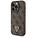 Cover Per Iphone 15 Pro Triangle Diamond 4g, Marrone - Foto miniatura 1