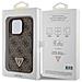 Cover Per Iphone 15 Pro Triangle Diamond 4g, Marrone - Foto miniatura 3