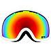 Maschera Peak Occhiali Da Sci E Snowboard Rosso /bianco - Foto miniatura 1