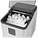 PC-EWB 1253 Macchina per la produzione di cubetti di ghiaccio integrata /indipendente 12 kg / 24h 120 W Nero, Grigio - Foto miniatura 3