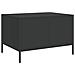 Mobile Tv Nero 68x50x43,5 Cm In Acciaio Laminato A Freddo - Foto miniatura 2