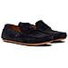 Casual Driver Mocassino Pelle Scamosciata /nabuk Scarpe Uomo Blu Eu 44, Fm0fm04998 Dw5 - Foto miniatura 1