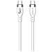 CAVO RIC PER APPLE USBC 1M 240W WH SILICONE BIANCO - Foto miniatura 1