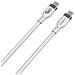 CAVO RIC PER APPLE USBC 1M 240W WH SILICONE BIANCO - Foto miniatura 3