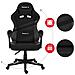 FORCE 4.4 CARBON Sedia da gaming per PC Seduta a dondolo (culla) Nero, Carbonio - Foto miniatura 8