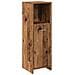 Mobile Da Bagno Legno Antico 30x30x95 Cm In Legno Multistrato - Foto miniatura 2