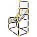 Set Gioco di Basket Arcade con Palla e Pompa 45x86x127 cm - Foto miniatura 5