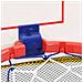 Set Gioco di Basket Arcade con Palla e Pompa 45x86x127 cm - Foto miniatura 8