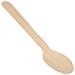 Set Di 50 Cucchiai Naturali In Legno Monouso 16 Cm, Beige - Foto miniatura 2