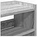Scarpiera Grigio Sonoma 80x25x62 cm in Legno Multistrato - Foto miniatura 7
