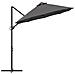 Ombrellone a braccio da giardino Antracite 372 x 198 x 243 cm - Foto miniatura 6