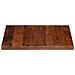 Piano per Tavolo 70x70x3,8 cm Quadrato Legno Massello di Acacia - Foto miniatura 4
