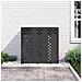 Copertura per condizionatore d'aria Nero 110 x 50 x 105 cm - Foto miniatura 4