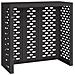 Copertura per condizionatore d'aria Nero 110 x 50 x 105 cm - Foto miniatura 5
