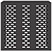 Copertura per condizionatore d'aria Nero 110 x 50 x 105 cm - Foto miniatura 6