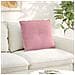 Cuscino per Schiena Rosa 60 x 50 cm Tessuto in Cords - Foto miniatura 2