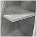 Mobile angolare Bianco 32x32x140cm Legno multistrato - Foto miniatura 8