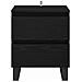Armadio da Notte con cassetto 2 pcs Rovere nero 40 x 35 x 50 cm - Foto miniatura 7
