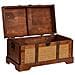 Baule In Legno Marrone 43x23x22 - Foto miniatura 5