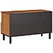 Mobile TV con cassetto Finitura Marrone Acacia 80 x 33 x 46 cm - Foto miniatura 5
