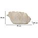 Vaso Decorativo Shell Sand In Magnesite Effetto Pietra - Foto miniatura 8