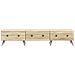 Mobile TV Rovere Sonoma 147 x 34,5 x 30 cm Legno ingegnerizzato - Foto miniatura 4