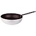 Wok Fondo Svasato Diametro 28 cm - Linea Alluminio Platinum 5 mm - Foto miniatura 2