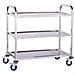 Carrello Inox - 3 Piani - Fino A 480 Kg - Foto miniatura 1