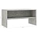 Mobile Tv Grigio Cemento 80x40x40 Cm In Truciolato - Foto miniatura 2