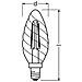 Lampadina Led Filamento Trasparente Fiamma Ritorto - 2.5w Equivalente 25w E14 - Bianco Caldo - Foto miniatura 1