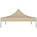 Tetto per Tendone per Feste 3x3 m Beige 270 g / m² - Foto miniatura 5