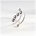 Anello Antistress Regolabile Rame Argento Silver - Foto miniatura 8