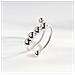 Anello Antistress Regolabile Rame Argento Silver - Foto miniatura 3