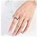 Anello Antistress Regolabile Rame Argento Silver - Foto miniatura 6