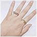 Anello Antistress Regolabile Rame Argento Silver - Foto miniatura 5