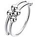 Anello Antistress Regolabile Rame Argento Silver - Foto miniatura 1