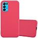 Custodia Compatibile Con Oppo Find X3 Lite In Candy Rosso - Coperchio Protettivo In Silicone Tpu Flessibile - Foto miniatura 1