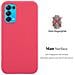 Custodia Compatibile Con Oppo Find X3 Lite In Candy Rosso - Coperchio Protettivo In Silicone Tpu Flessibile - Foto miniatura 2