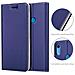 Custodia Compatibile Con Huawei Y6s In Classy Blu Scuro - Coperchio Protettiva Con Chiusura Magnetica, Funzione Stand E Tasca Per Le Carte - Foto miniatura 6