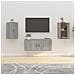 Mobili Porta Tv A Parete 2 Pz Grigio Sonoma 40x34,5x60 Cm - Foto miniatura 1