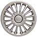 Set Copricerchi Auto Grigi Monza 13'' 4 Pezzi In Abs - Foto miniatura 1