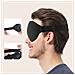 Confezione Da 2 Maschere Per Gli Occhi 3d Sleep Nero - Foto miniatura 4