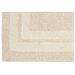 Tappeto Casa Bagno Cotone Spugna Morbida Tinta Unita Antiscivolo Sirio Farina 50x80 Farina - Foto miniatura 3