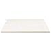 Piano Tavolo Bianco 70x70x2,5cm Legno Massello Di Pino Quadrato - Foto miniatura 3